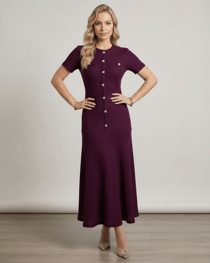 Vestido maxi para mujer, fluido, con silueta en A, ideal para la ropa de verano.