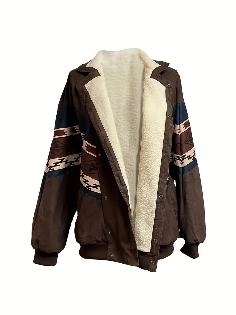 Abrigo EDEN para mujer, largo y cálido, ideal para protección en invierno. Estilo elegante y casual.