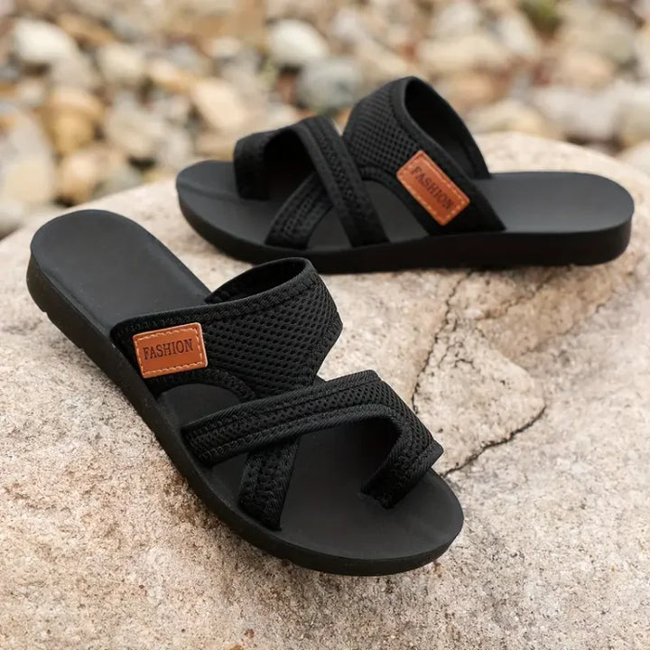 Sandalias confortables para mujer. Perfectas para juanetes, con ajuste y soporte ortopédico para el pie.