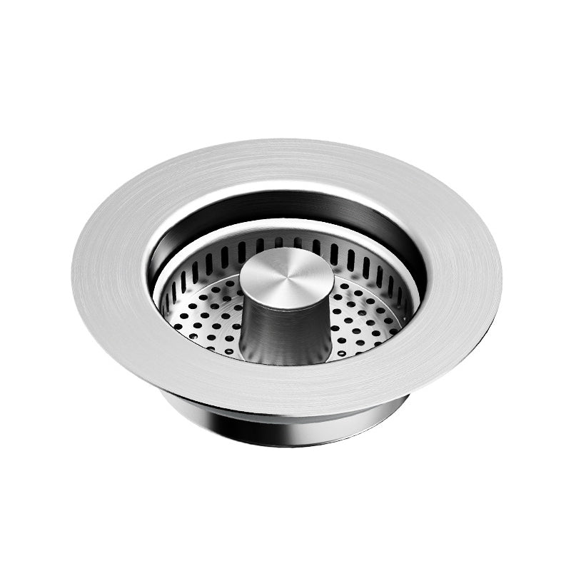 Colador de fregadero de cocina de acero inoxidable, filtro anti-obstrucción, multi-uso.