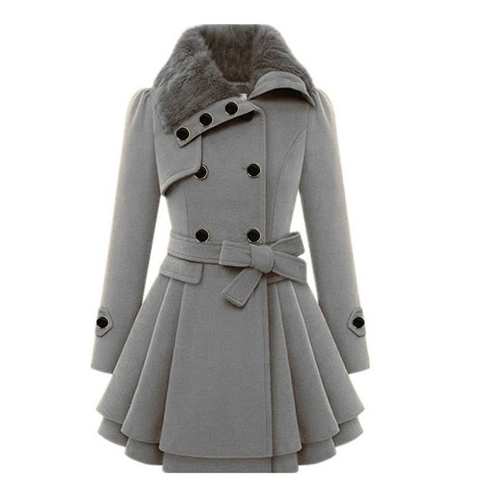 Abrigo de invierno MARCELLA para mujer, diseño elegante y moderno. Chaqueta larga que ofrece estilo y calidez.