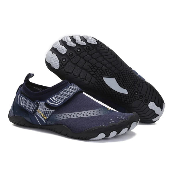 Zapatos acuáticos unisex de secado rápido, ideales para playa, natación y deportes acuáticos de verano.