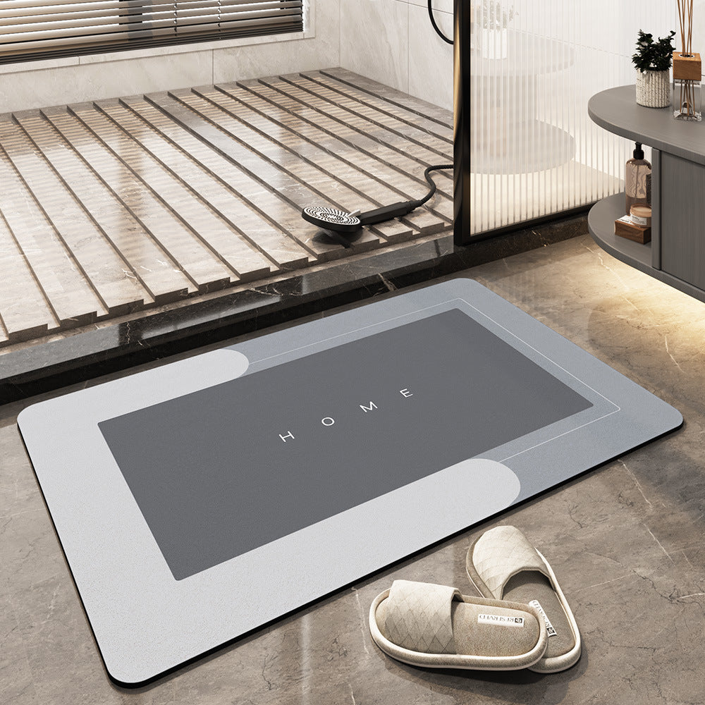 Alfombra de baño Aurea, fácil limpieza, suave y ultra absorbente para el hogar.