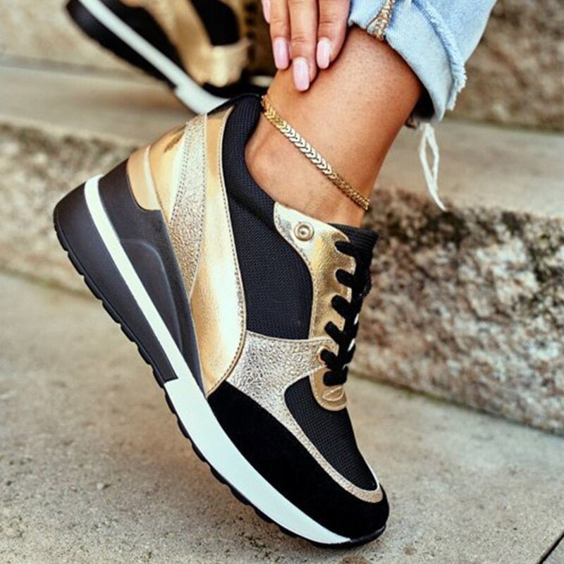 Zapatillas ortopédicas de mujer casual, transpirables, ofrecen soporte de arco y comodidad durante todo el día.