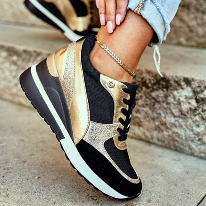 Zapatillas ortopédicas de mujer casual, transpirables, ofrecen soporte de arco y comodidad durante todo el día.