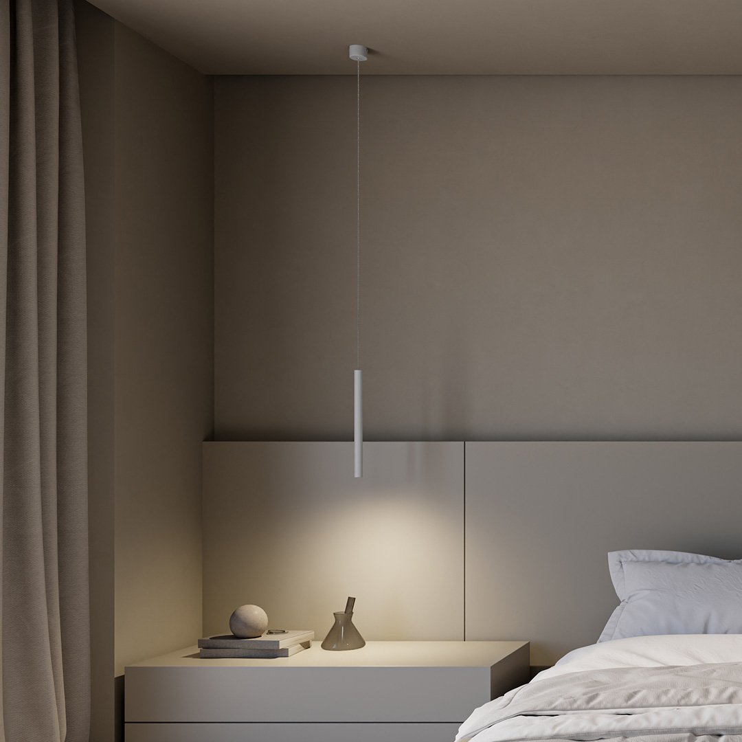 Eficiente lámpara colgante LED. Iluminación moderna y ajustable, ideal para cualquier ambiente.