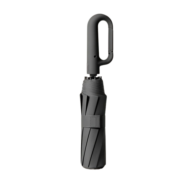 Paraguas automático cortavientos unisex, plegado rápido para lluvia intensa.