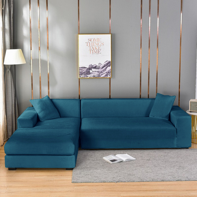 Protección de muebles: funda de sofá elástica universal, ideal para el estilo del hogar.