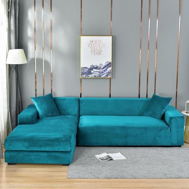 Funda de sofá elástica, protección inteligente y adaptable para tus muebles de sala.