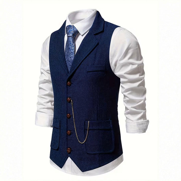 Chaleco elegante para hombre, suave y cómodo, ideal para cualquier ocasión.