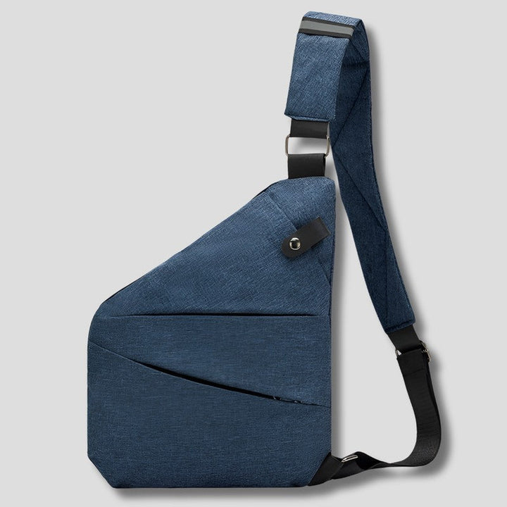 Bolso de seguridad cruzado unisex, perfecto para viajes. Protege tus objetos de valor.