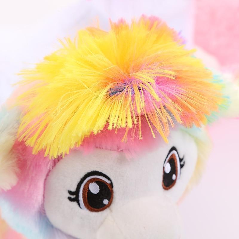 Peluche musical de llama con movimiento, suave y divertido. Juguete interactivo para la diversión de los niños.