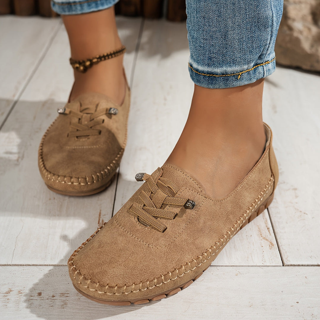 Mocasines de mujer casuales y flexibles, perfectos para la comodidad en tu rutina diaria.