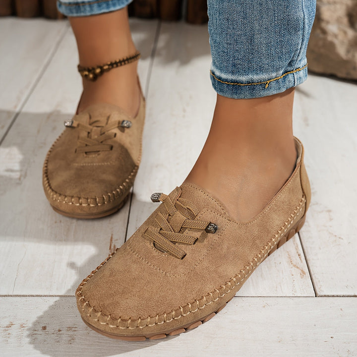 Mocasines de mujer casuales y flexibles, perfectos para la comodidad en tu rutina diaria.