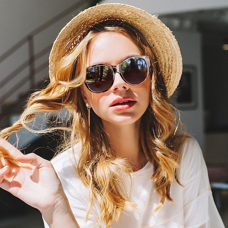 Verano: gafas de sol mujer polarizadas, estilo cat eye, máxima protección UV400.
