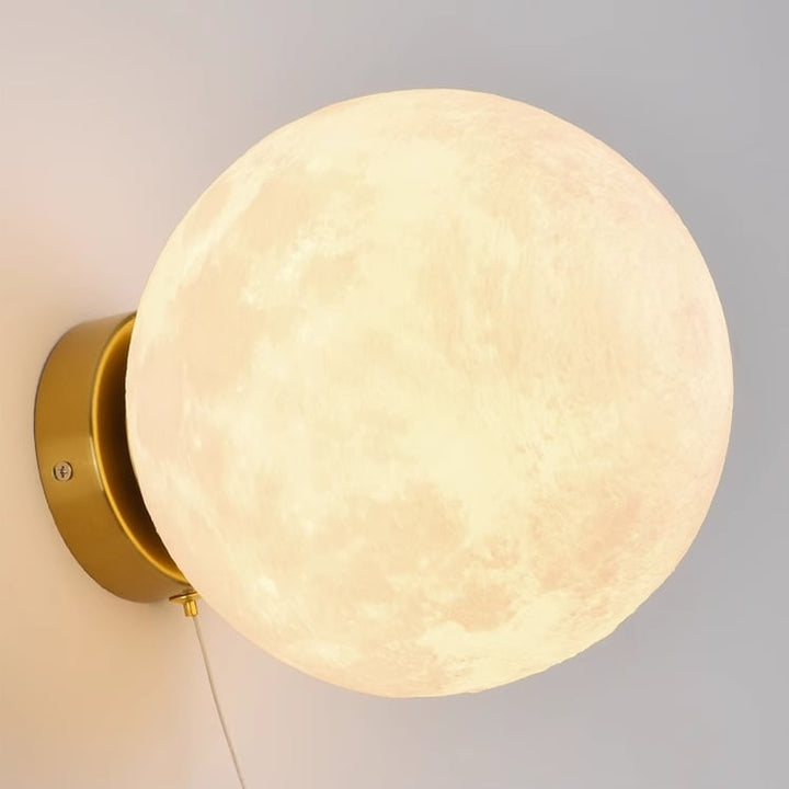 Lámpara de pared 3D de lujo, diseño moderno. Iluminación sostenible para el hogar, ambiente sofisticado.