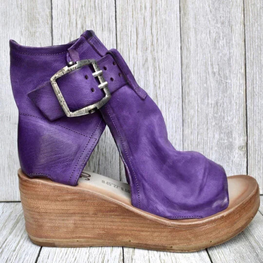 Sandalias de plataforma para mujer, cómodas y de moda, perfectas para lucir estilo en cualquier evento de verano.