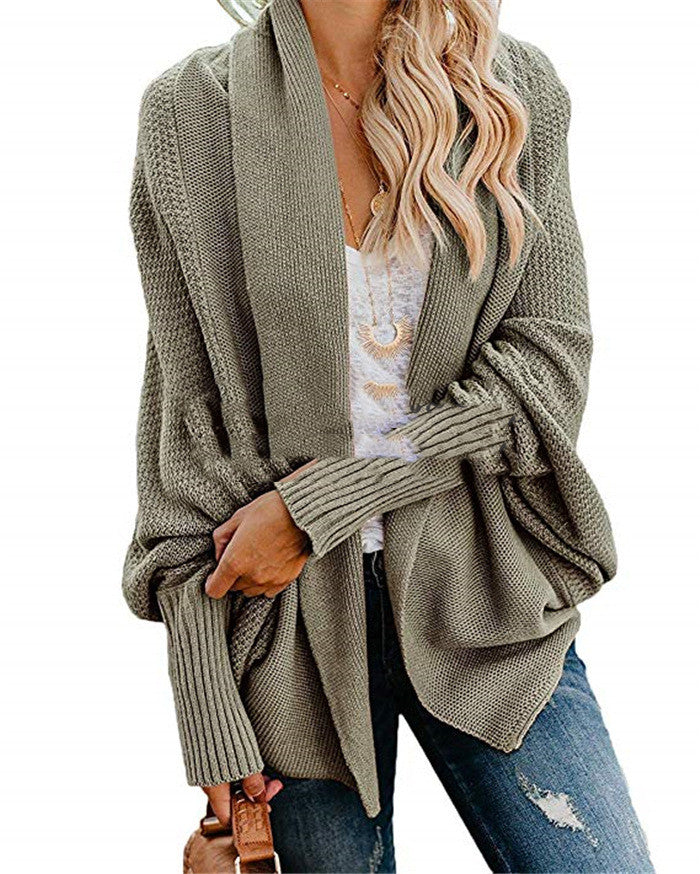 Cardigan oversize Alice, moda femenina, ropa de punto confortable para un look versátil y elegante de otoño.