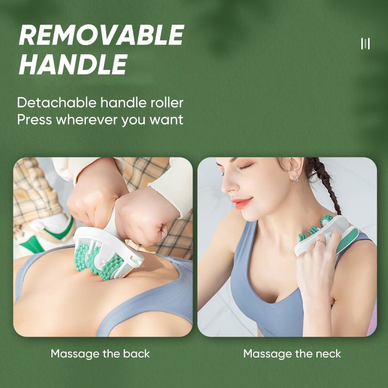 Rodillo de masaje corporal. Perfecto para aliviar el estrés, mejorar la piel y combatir la celulitis.