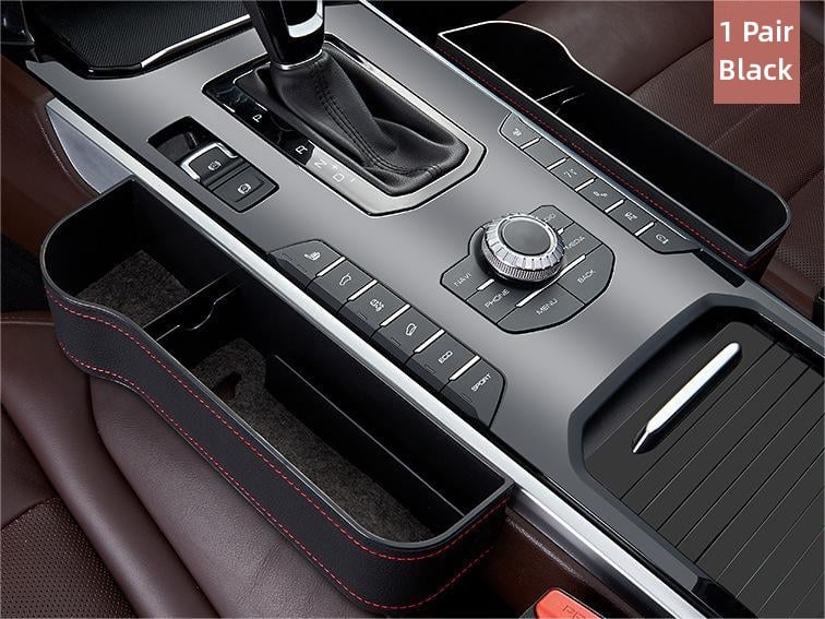 Organizador de viaje para coche, con portavasos, para mantener todo al alcance en la carretera.