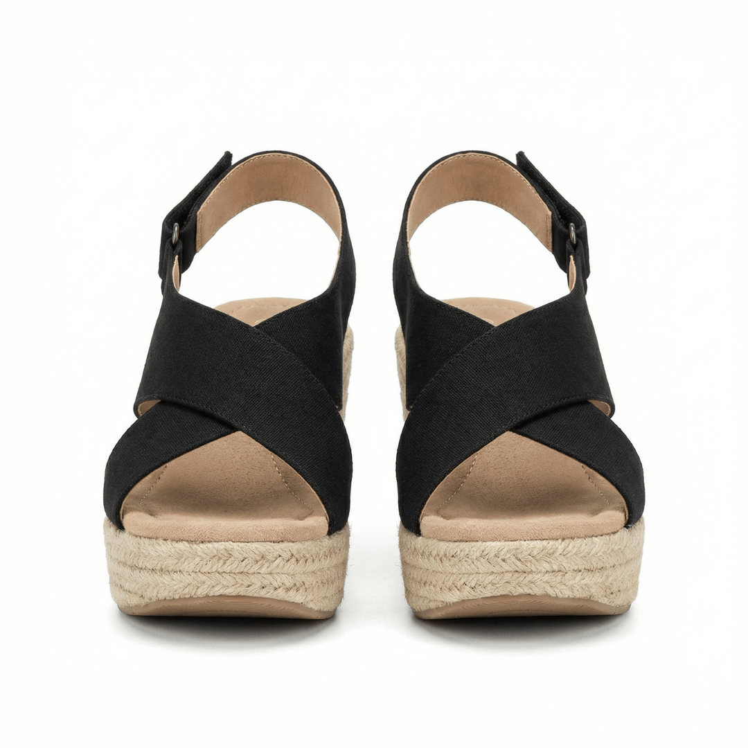 Alpargatas de cuña de mujer con plataforma, frescas y cómodas. Un básico de verano con estilo.
