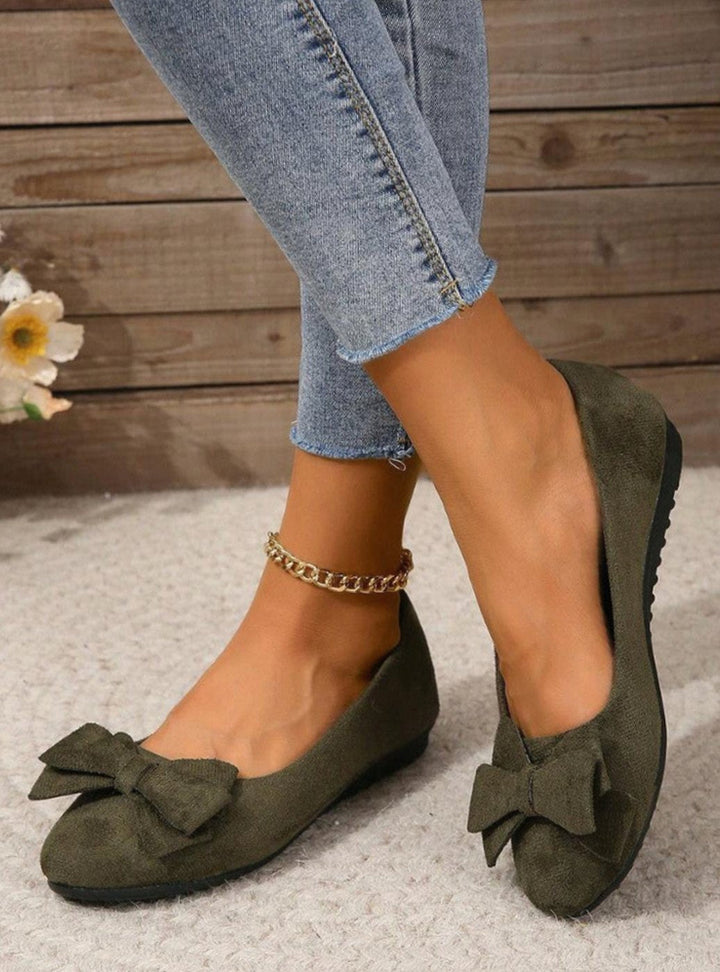 Bailarinas mujer estilo plano Camille, cómodas y elegantes para cualquier ocasión casual.