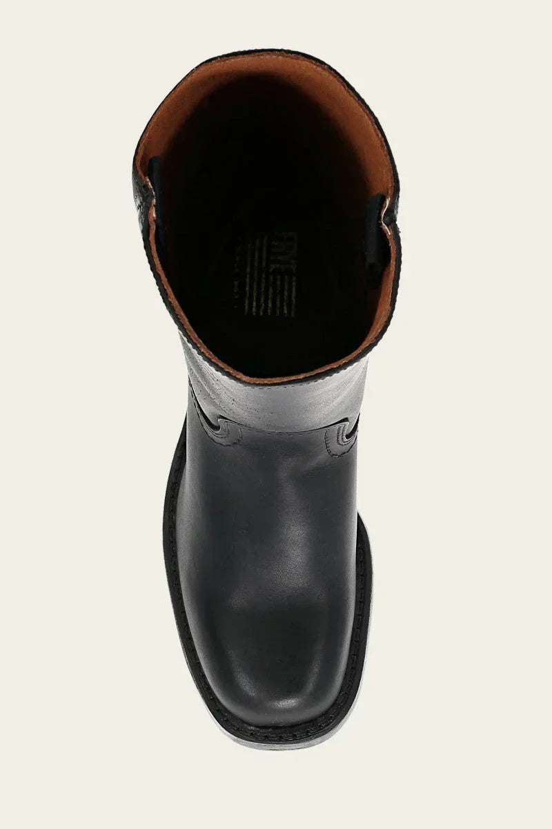 Calzado de mujer: botines de cuero con tacón, elegancia y flexibilidad para tu guardarropa.