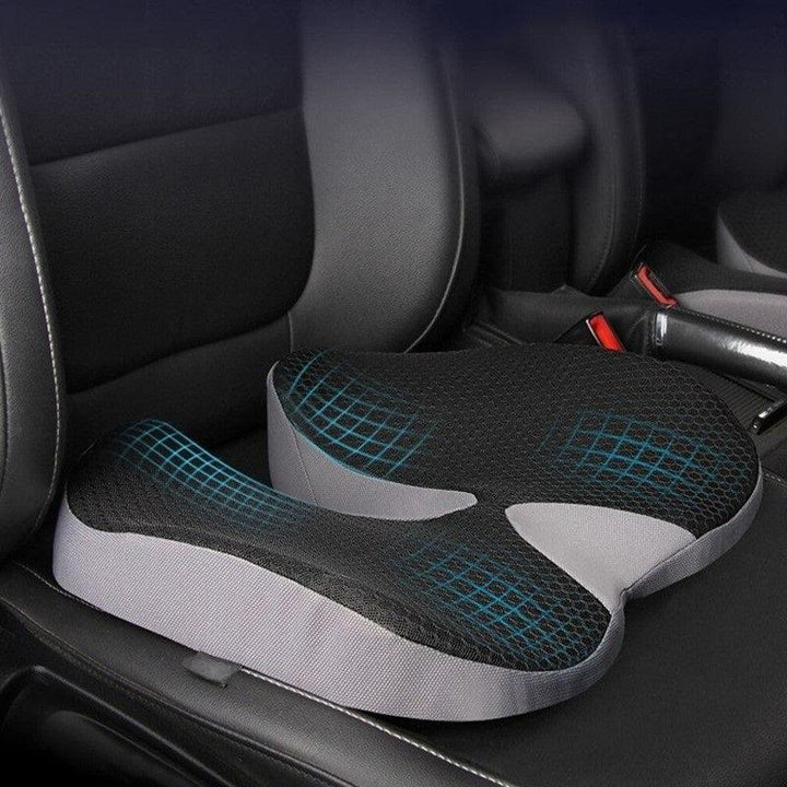 Confort superior para coche, oficina y hogar. Cojín ergonómico de espuma viscoelástica para aliviar el dolor.