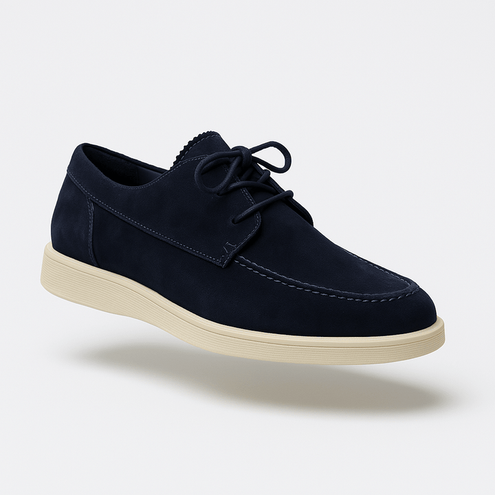 Mocasines clásicos negros para hombre, elegantes y cómodos, ideales para vestir casual en primavera y verano.