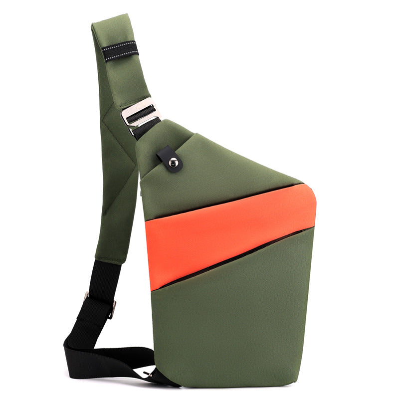 Bolso casual unisex con protección antirrobo, ideal para uso diario y paseos.