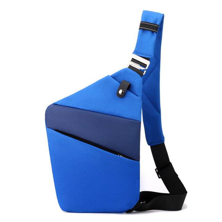 Bolso cruzado unisex impermeable, protege tus objetos de la lluvia y humedad en la ciudad.