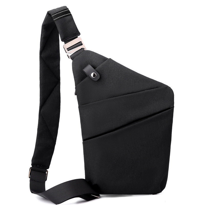 Bandolera casual con capacidad organizadora, ofrece seguridad y comodidad en cada viaje.