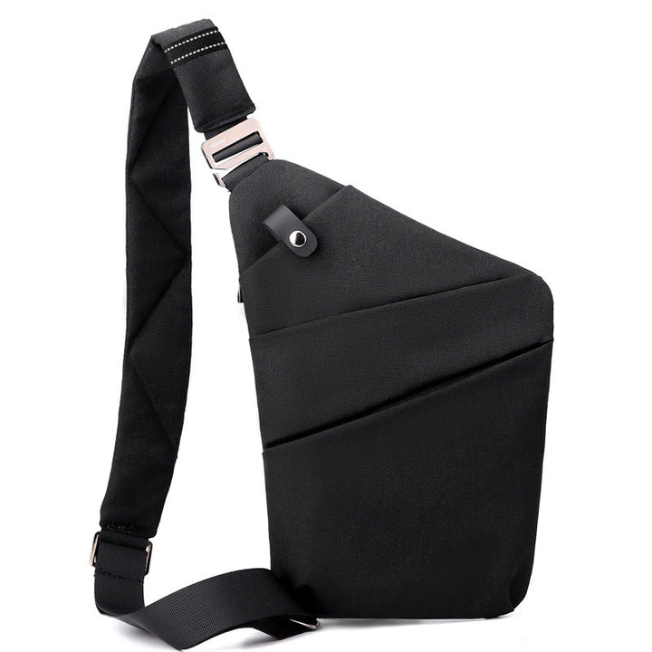 Bandolera casual con capacidad organizadora, ofrece seguridad y comodidad en cada viaje.
