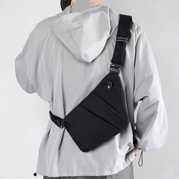 Bolso bandolera de seguridad, ligero, cómodo y con espacio para todos tus esenciales urbanos.