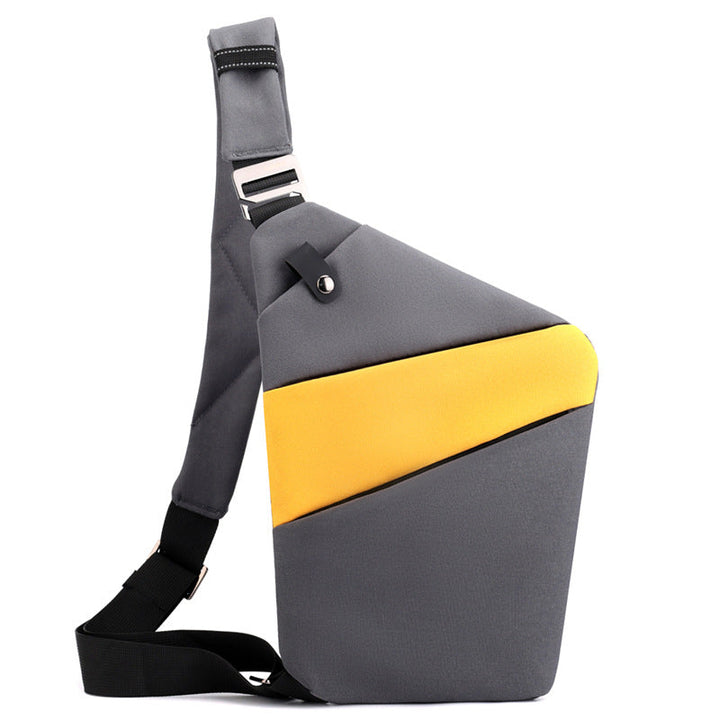 Bandolera impermeable con compartimentos secretos, seguridad y discreción en tu movimiento.