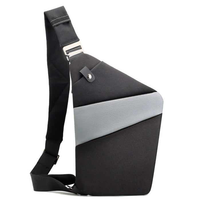 Bolsa de hombro antirrobo para ciudad, diseño moderno y funcional para el viajero urbano.