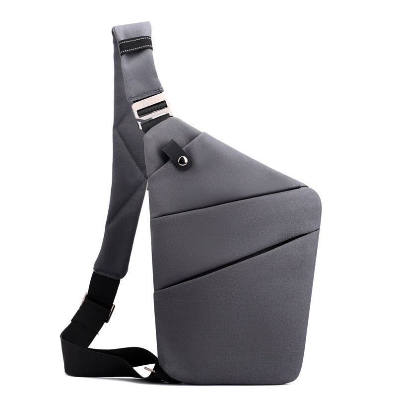 Bolsa bandolera impermeable y organizadora, perfecta para la ciudad y aventuras casuales.