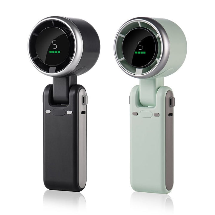 Ventilador de mano plegable ideal para el escritorio. Enfriamiento personal y discreto.