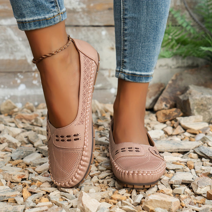 Zapatos de caminata para mujer, ortopédicos, transpirables para mantener los pies sanos.