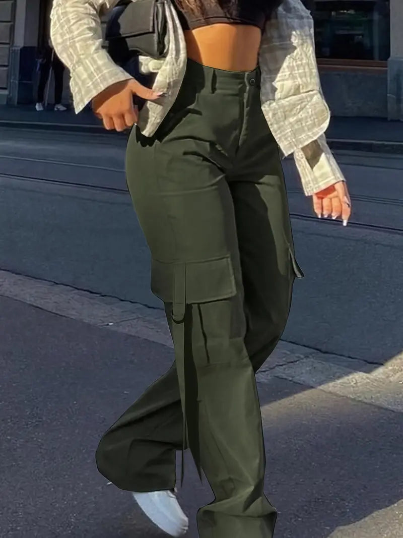 Pantalón cómodo mujer, estilo urbano y elegante para diario.