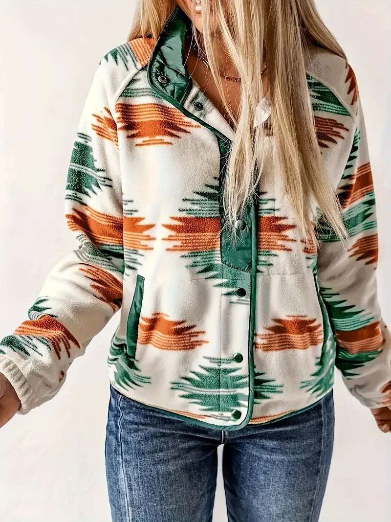 Chaqueta de punto suave para mujer. Diseño moderno y abrigador, perfecto para la moda casual y el uso diario.