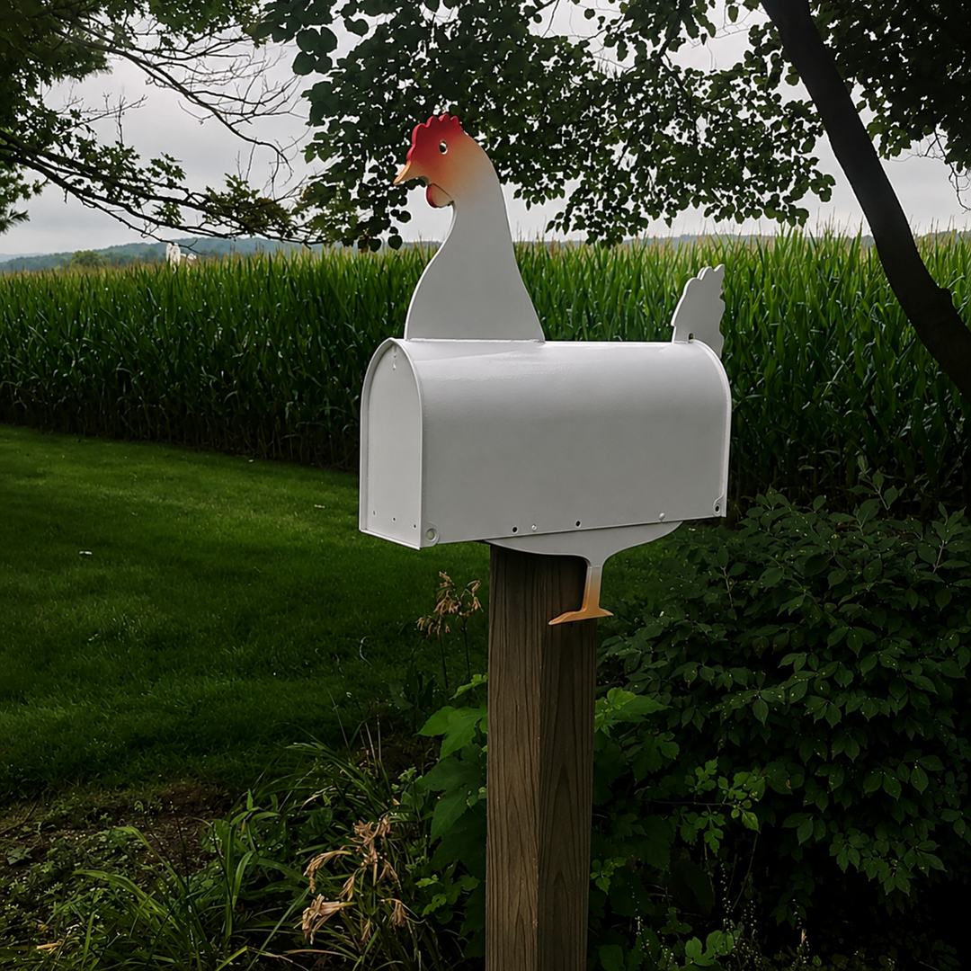 Buzón de exterior para jardín con diseño animal único. Recibe tu correspondencia con estilo.