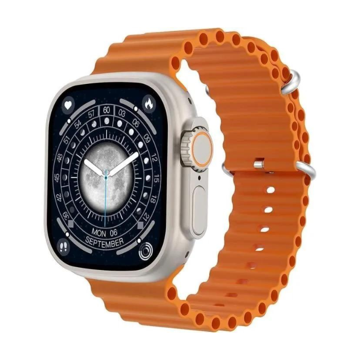 Reloj inteligente unisex elegante con pantalla táctil, notificaciones y batería de larga duración. Compatible con iOS/Android.
