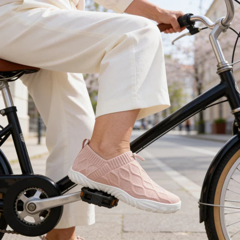 Zapatillas slip-on de suela blanda, máxima flexibilidad y comodidad.