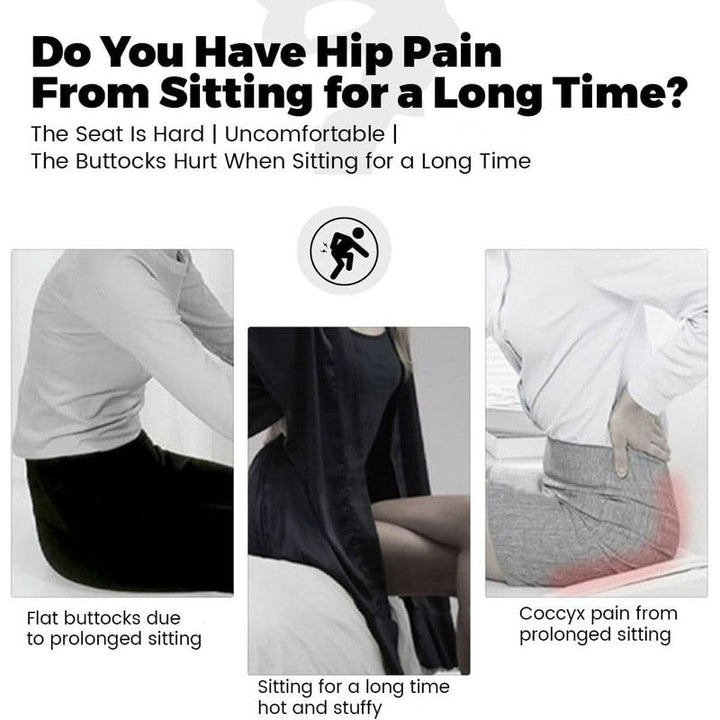 Mejora tu postura con este cojín ergonómico. Soporte lumbar integrado para sillas de oficina y asientos de coche.