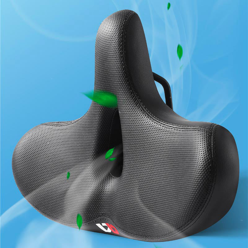 Asiento de bici extra ancho CyclePad, ergonómico para máximo confort ciclista.