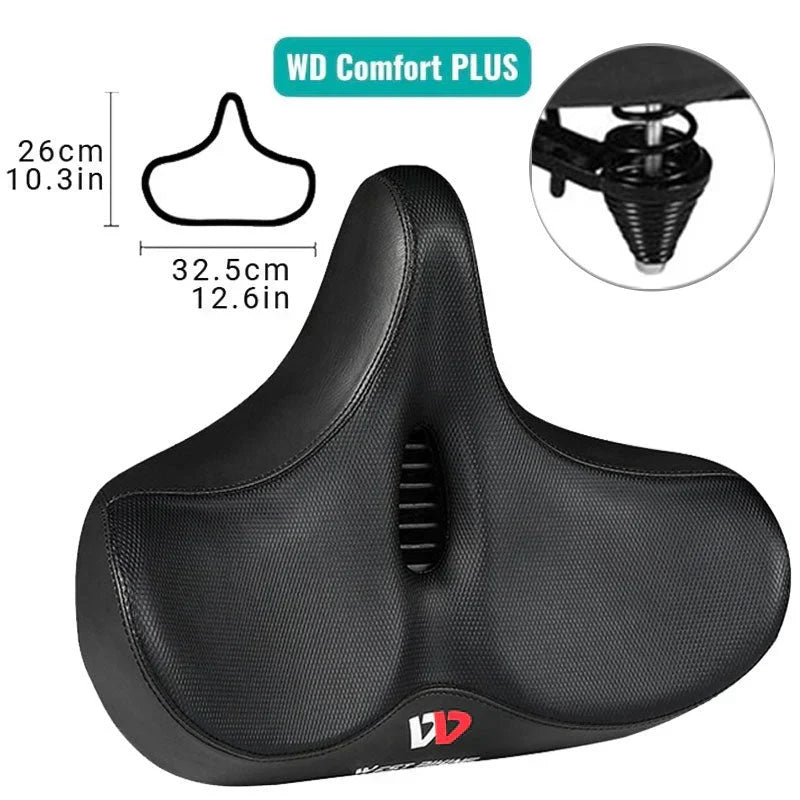 Silla de bicicleta antiprostatico CyclePad, asiento cómodo para ciclistas urbanos.