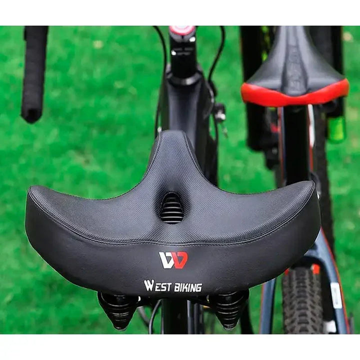 CyclePad: silla de bicicleta cómoda, asiento ergonómico y extra ancho para ciclistas.