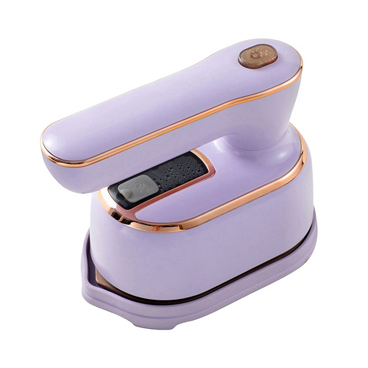 Ropa sin arrugas al instante con esta plancha de vapor compacta. Perfecta para el hogar o para llevar de viaje.