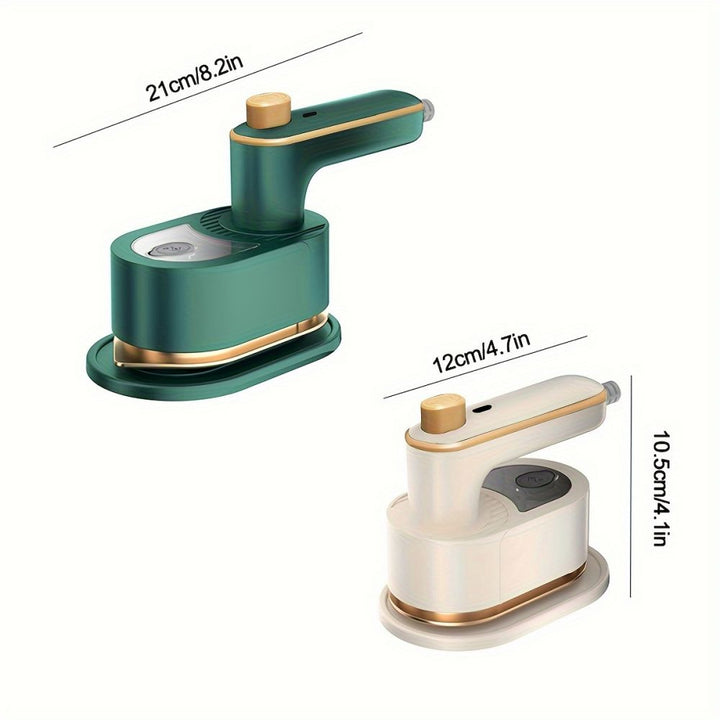 Plancha de vapor compacta de tamaño reducido, ideal para guardar o llevar de viaje. Ropa lisa sin esfuerzo.